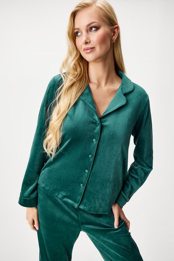 Hunkemöller Кадифено горнище на пижама Ponderosa