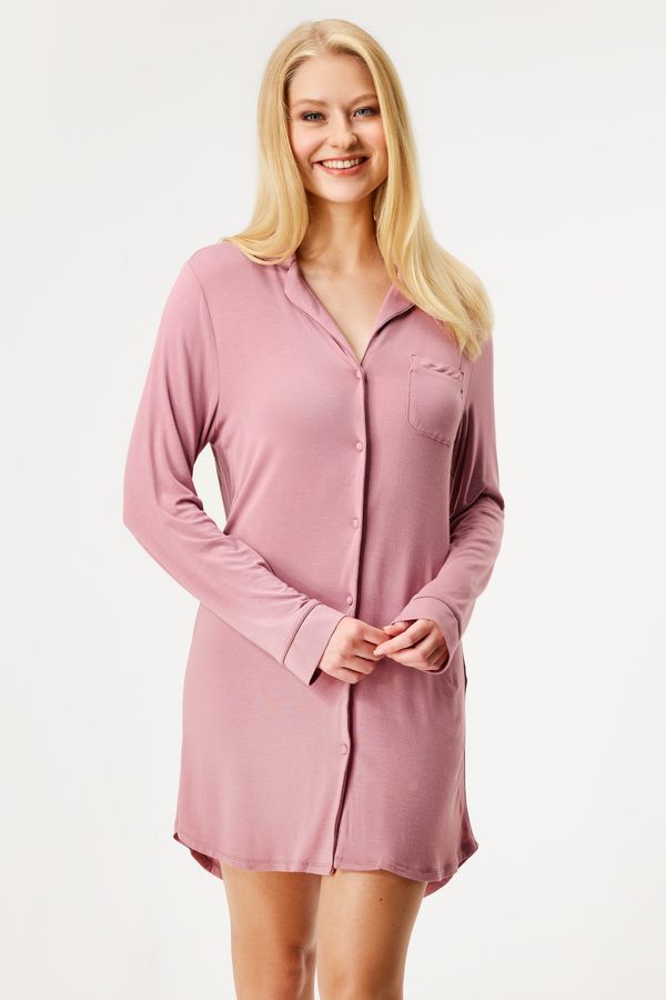 Hunkemöller Нощница Jersey къса