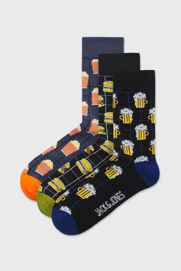 Jack & Jones 3PACK чорапи JACK AND JONES JACCravings по-дълги