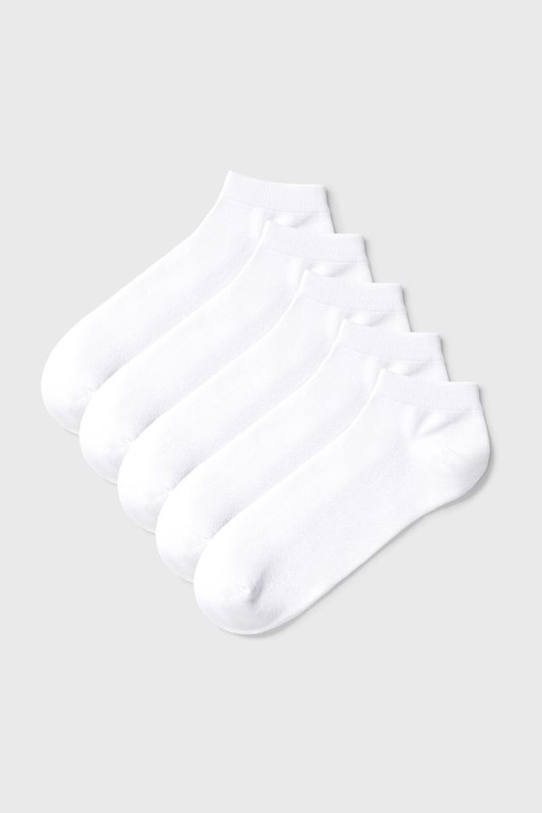 Jack & Jones 5PACK бамбукови чорапи JACK AND JONES JacBasic до глезена