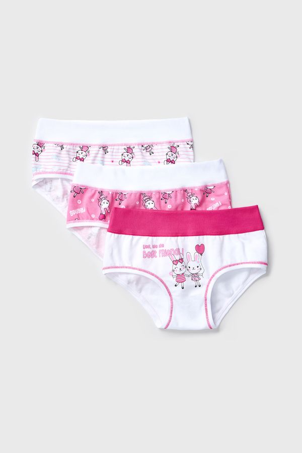 Jadea 3PACK бикини за момичета Conigliette