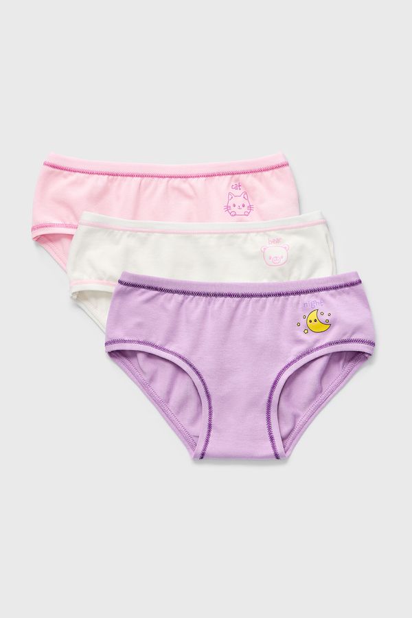 Jadea 3PACK бикини за момичета Rainbow