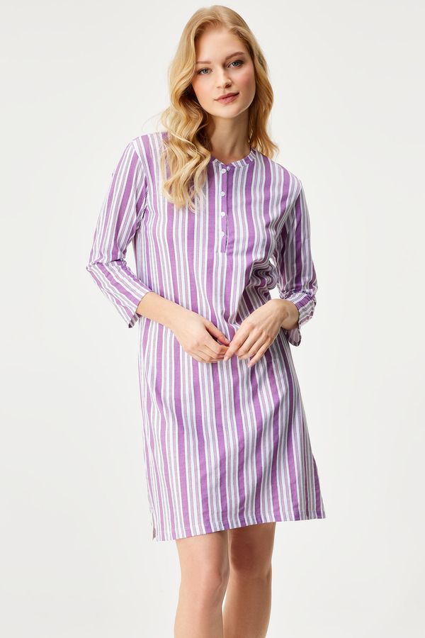 Jadea Памучна нощница Glicine къса