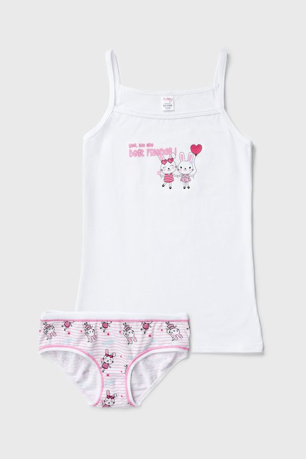 Jadea Сет от бикини и потник за момичета Conigliette
