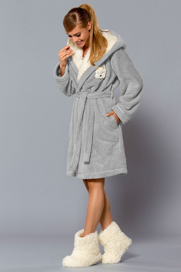 L -  L Дамски халат Abi Crystal