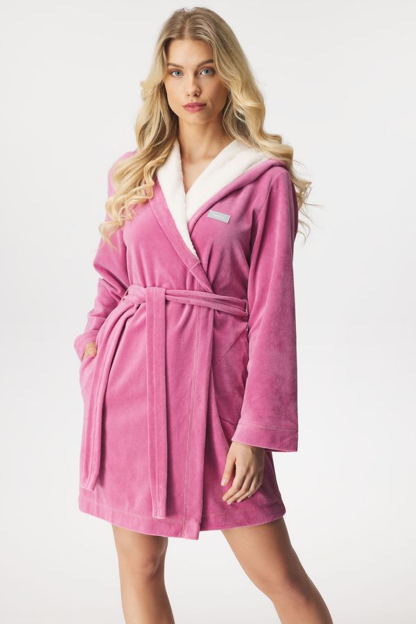 L -  L Дамски халат Happy