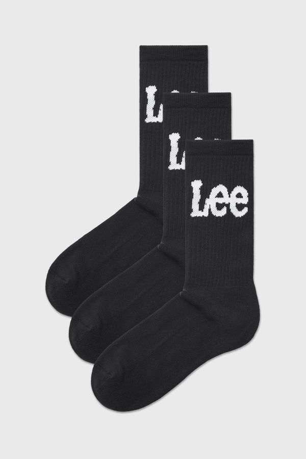 Lee 3PACK спортни чорапи Lee Crobett по-дълги