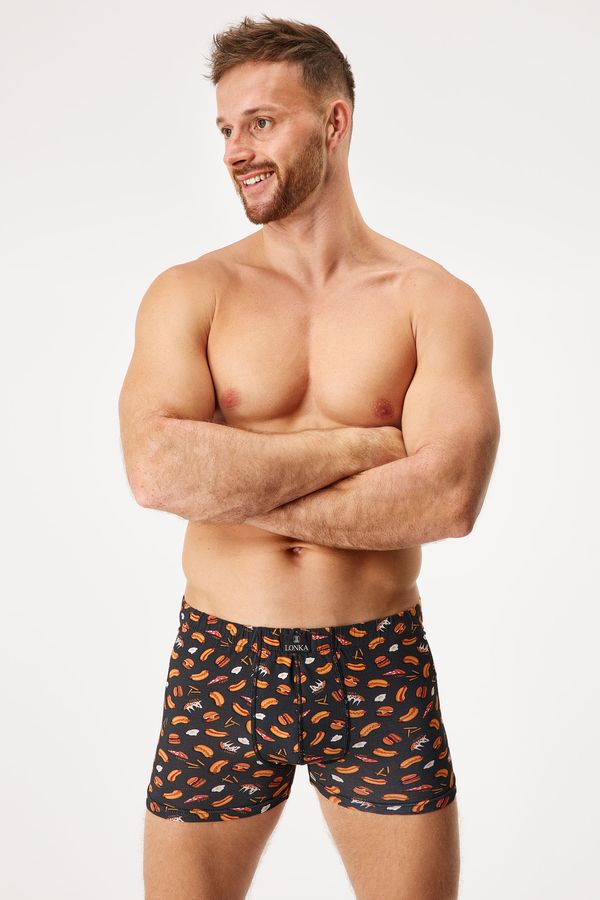 Lonka Памучни боксерки Kevin Fastfood II