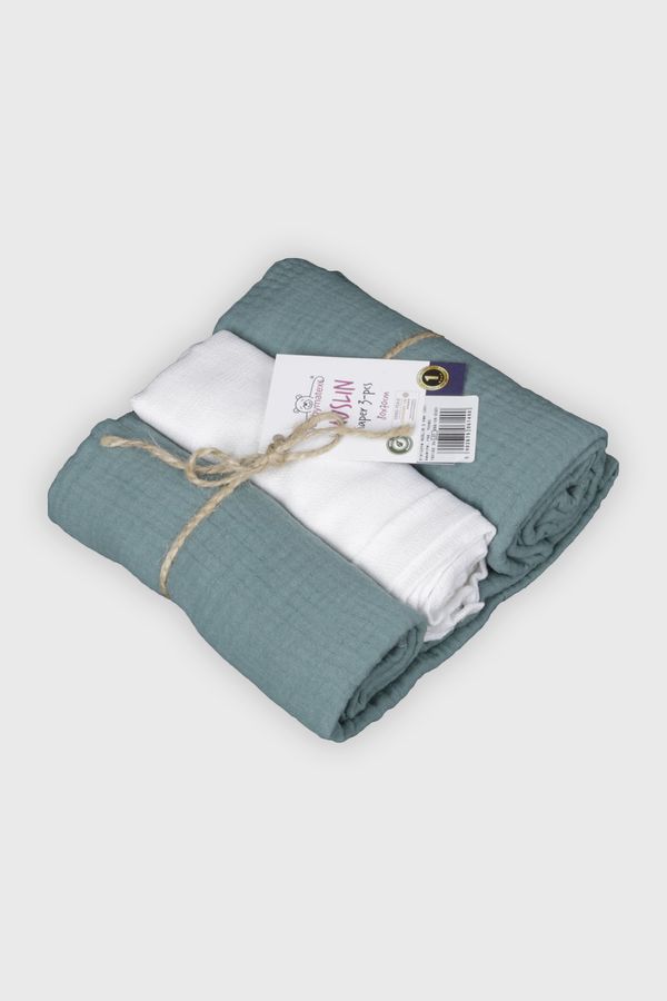 Matex I. 3PACK пелени Muselin Blue