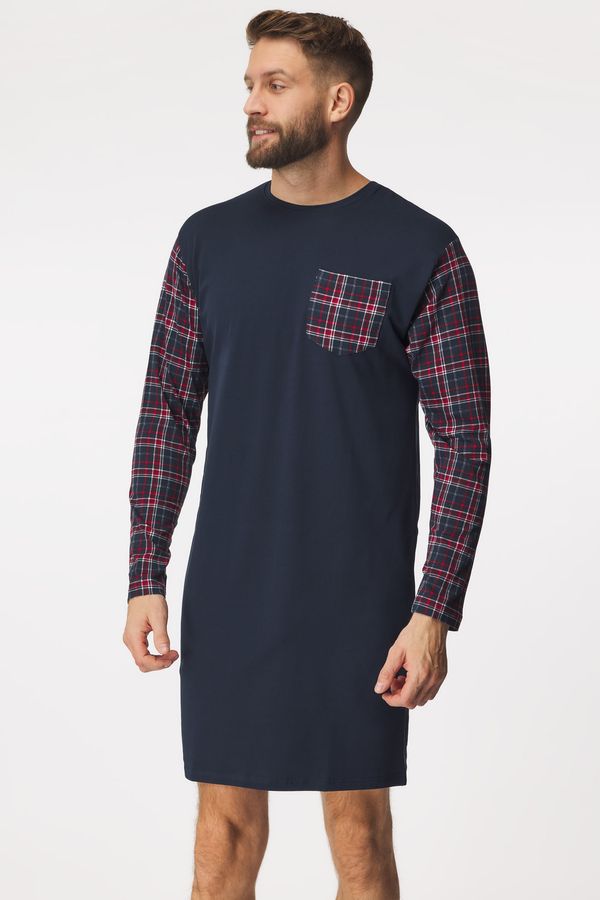 MEN-A Памучна нощница Horace къса