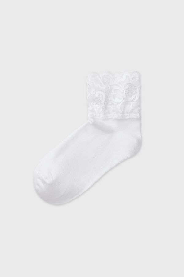 Milena Чорапи Flower по-дълги