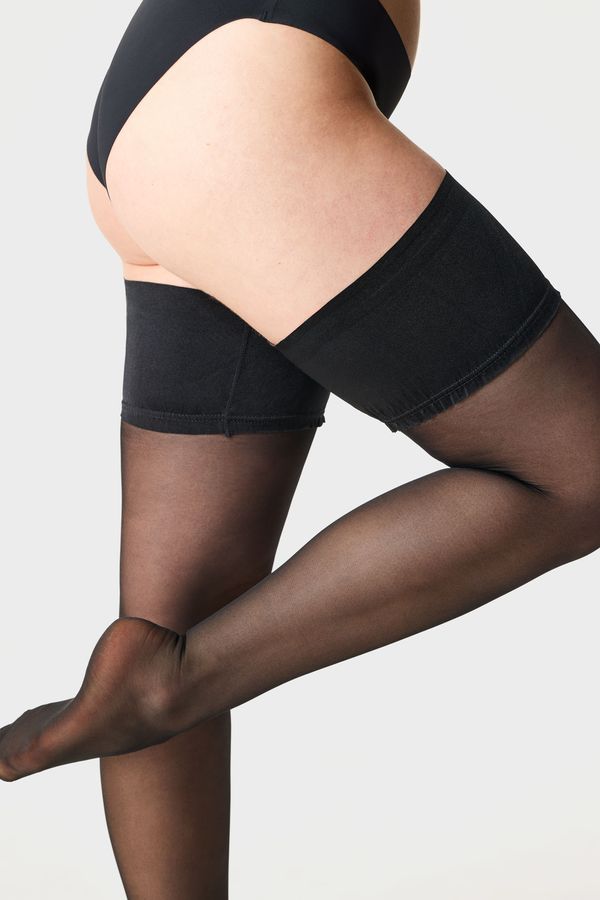 MONA QUEEN Силиконови чорапи Plus Size Grace I 30 DEN