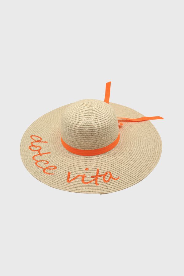 Mora Mora Дамска шапка с периферия Dolce Vita