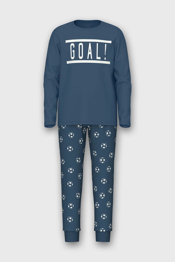 name it Памучна пижама за момчета name it NKFootball дълга