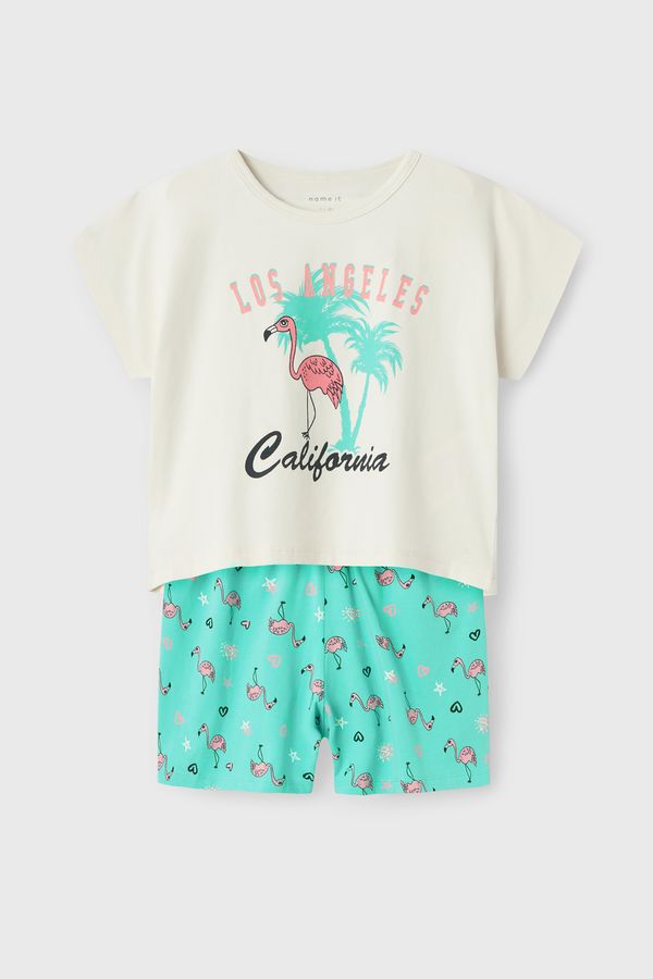name it Пижама за момичета name it California къса