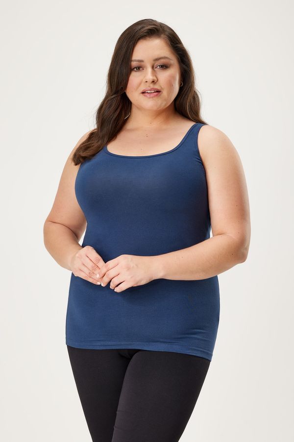 ONLY CARMAKOMA Памучен потник ONLY Carmakoma Time