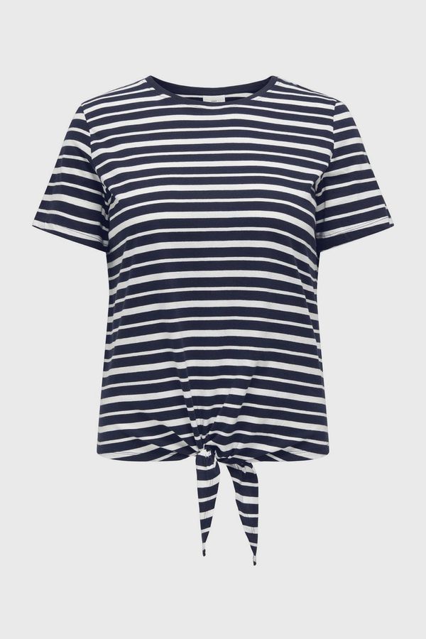 ONLY CARMAKOMA Памучна тениска ONLY Carmakoma CARMay Knot