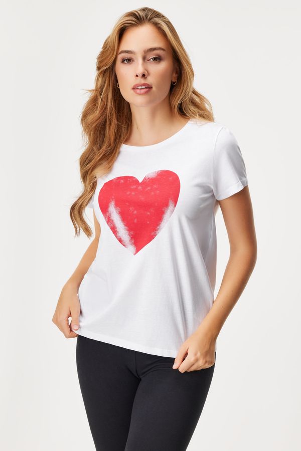 Pieces Памучна тениска Pieces PCNanna