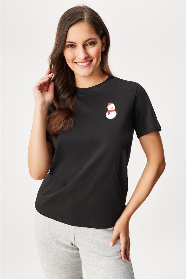 Pieces Памучна тениска Pieces PCNannis