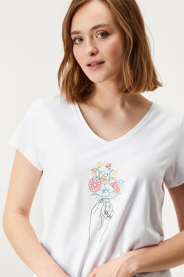 Pieces Тениска Pieces Monila