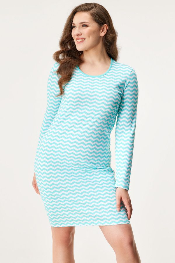 Pleas Памучна нощница Pleas Wellen къса