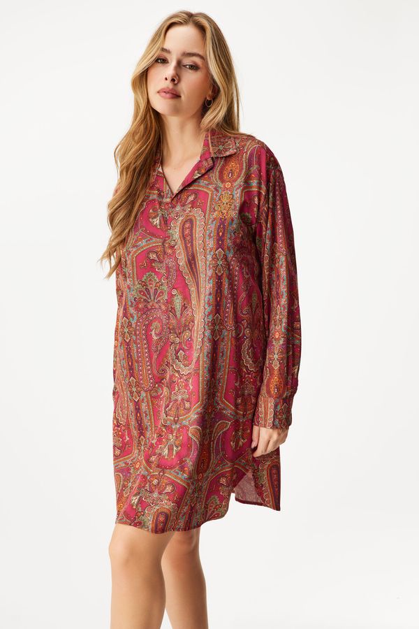 Ralph Lauren Нощница Ralph Lauren Sateen къса