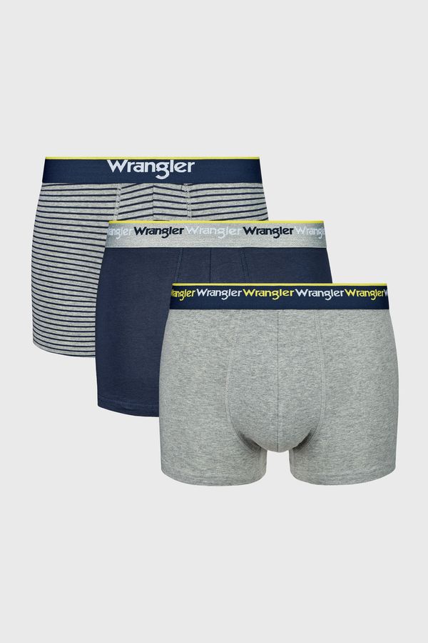 Wrangler 3PACK памучни боксерки Wrangler Sand