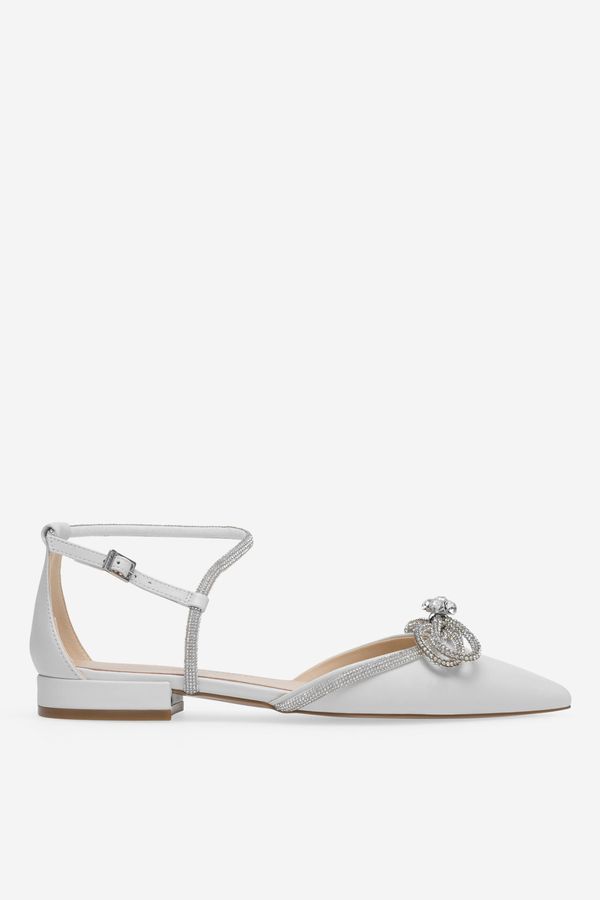 EVA MINGE Балерина EVA MINGE БЯЛ