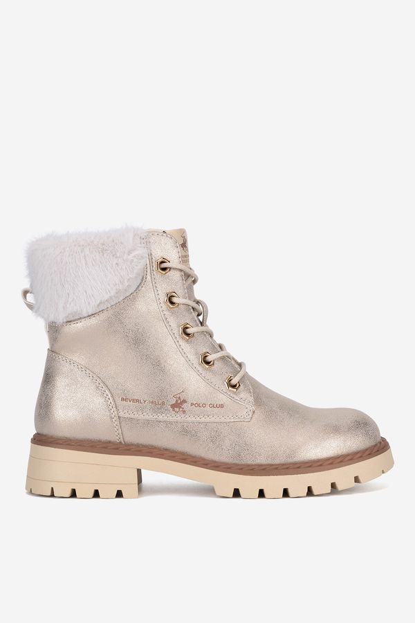 Beverly Hills Polo Club Боти Beverly Hills Polo Club ЗЛАТИСТ