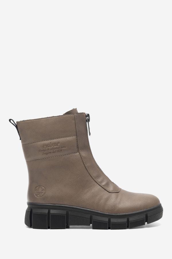 Rieker Боти Rieker ТЪМНОБЕЖОВ