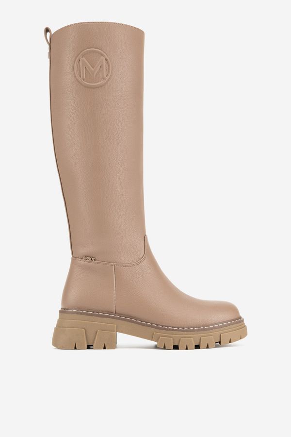 Mexx Ботуши Mexx ТЪМНОБЕЖОВ