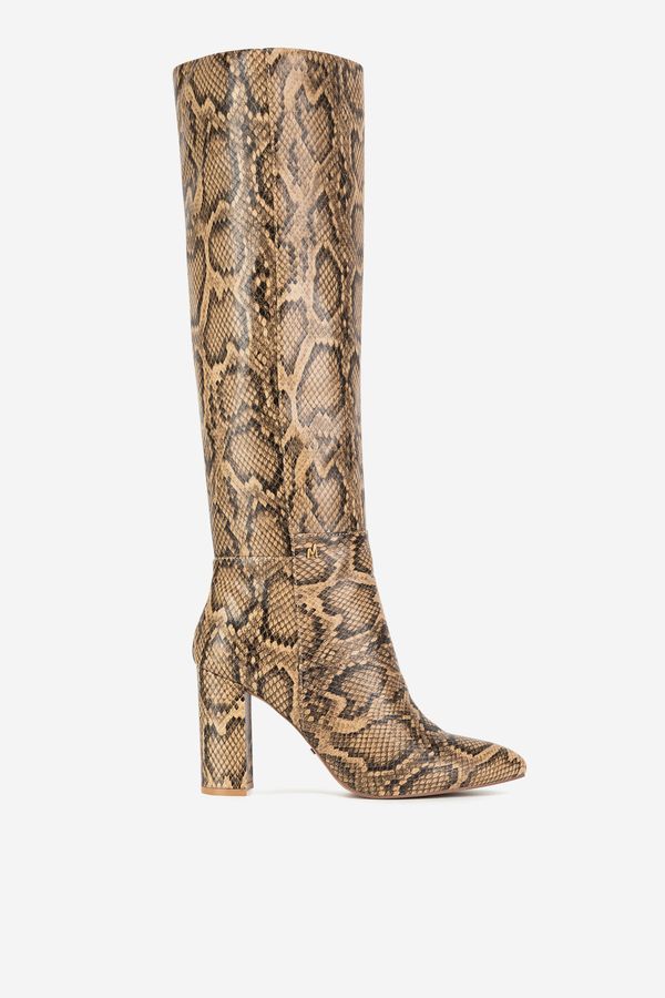 Mexx Ботуши Mexx ТЪМНОБЕЖОВ