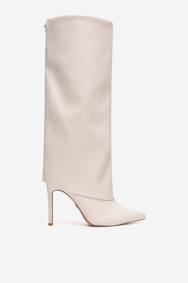 NINE WEST Ботуши NINE WEST СЛОНОВА КОСТ