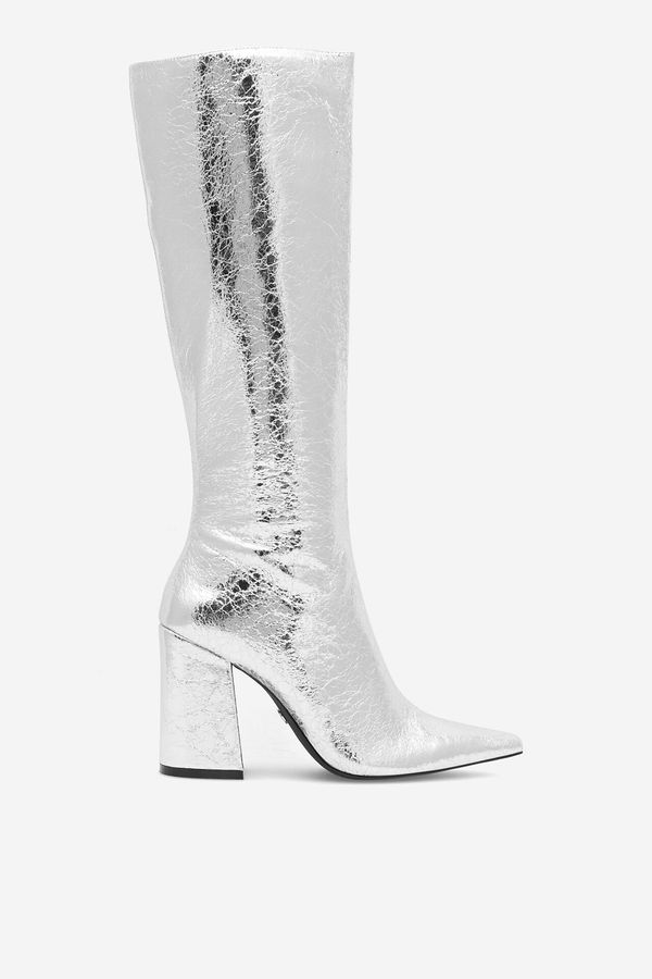 NINE WEST Ботуши NINE WEST СРЕБРИСТ