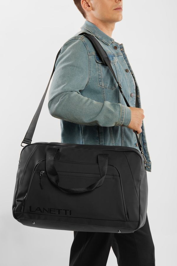 Lanetti Чанта за пътуване Lanetti ЧЕРЕН