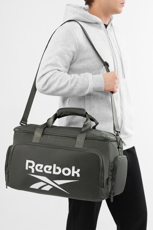 Reebok Чанта за пътуване Reebok СИВ