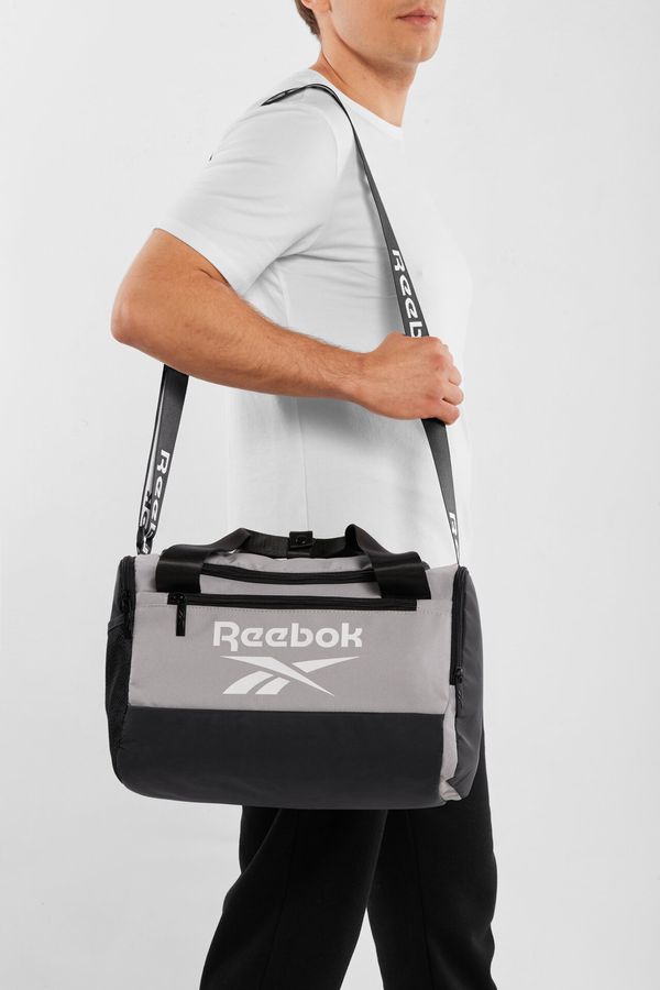 Reebok Чанта за пътуване Reebok СВЕТЛОСИВ
