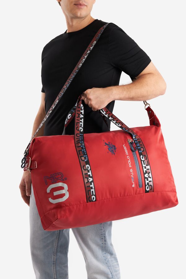 U.S. POLO ASSN. Чанта за пътуване U.S. POLO ASSN. ЧЕРВЕН