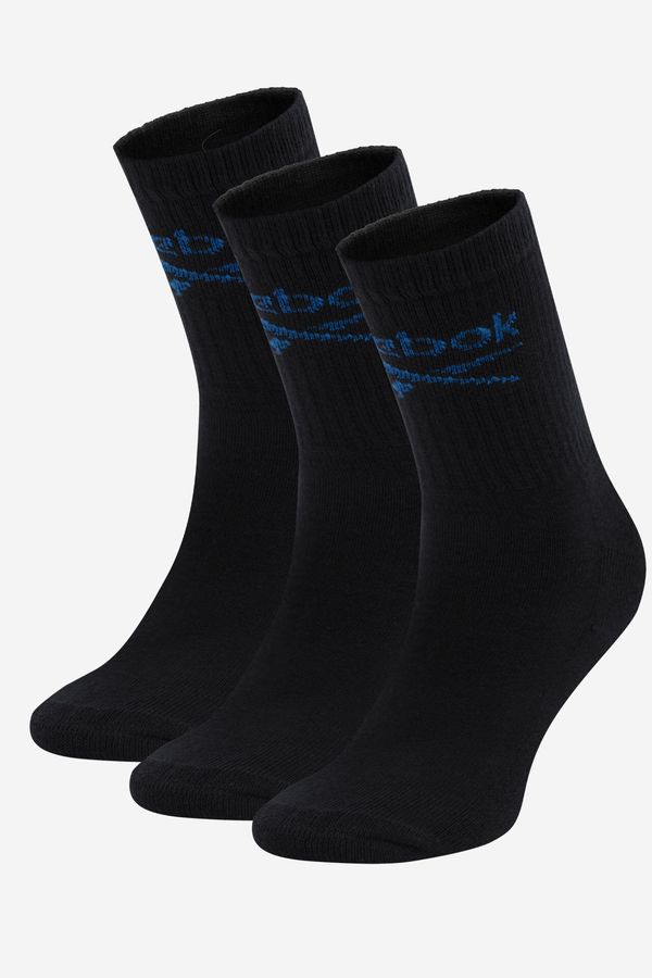 Reebok Чорапи 3 чифта Reebok ЧЕРЕН