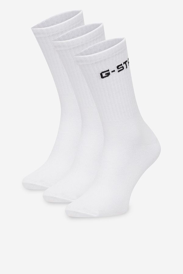 G-STAR RAW Чорапи G-STAR RAW БЯЛ