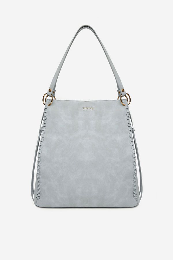 Badura Дамска чанта Badura СВЕТЛОСИВ