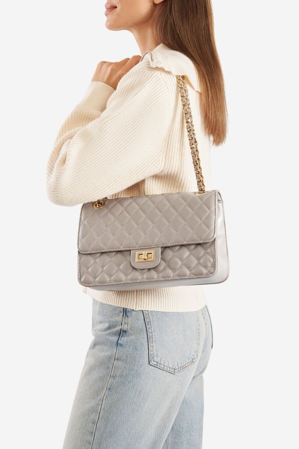 Badura Дамска чанта Badura ТЪМНОБЕЖОВ