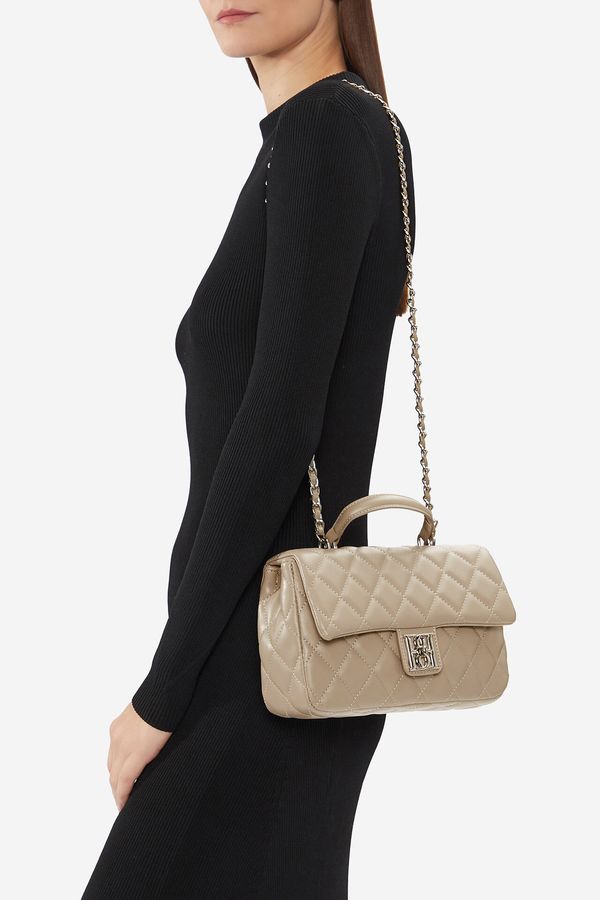 Badura Дамска чанта Badura ТЪМНОБЕЖОВ