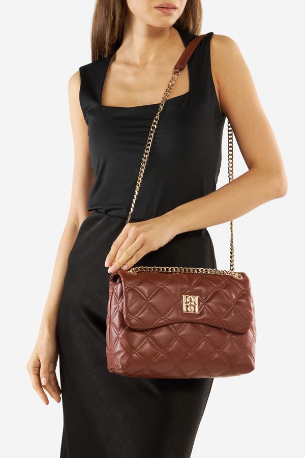 Badura Дамска чанта Badura ТЪМНОКАФЯВ