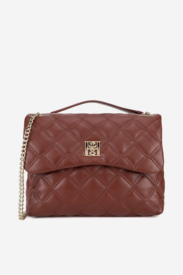 Badura Дамска чанта Badura ТЪМНОКАФЯВ