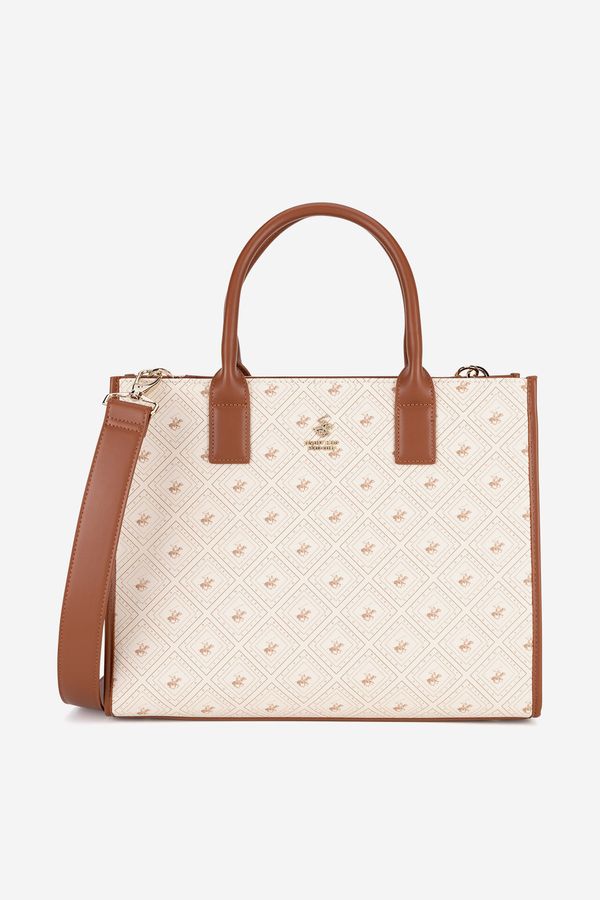 Beverly Hills Polo Club Дамска чанта Beverly Hills Polo Club БЕЖОВ