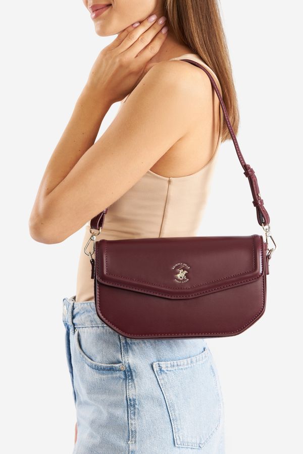 Beverly Hills Polo Club Дамска чанта Beverly Hills Polo Club БОРДО