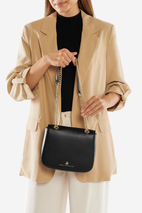 Beverly Hills Polo Club Дамска чанта Beverly Hills Polo Club ЧЕРЕН