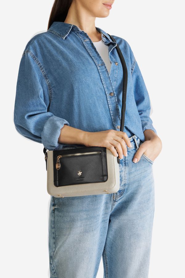 Beverly Hills Polo Club Дамска чанта Beverly Hills Polo Club ЧЕРЕН