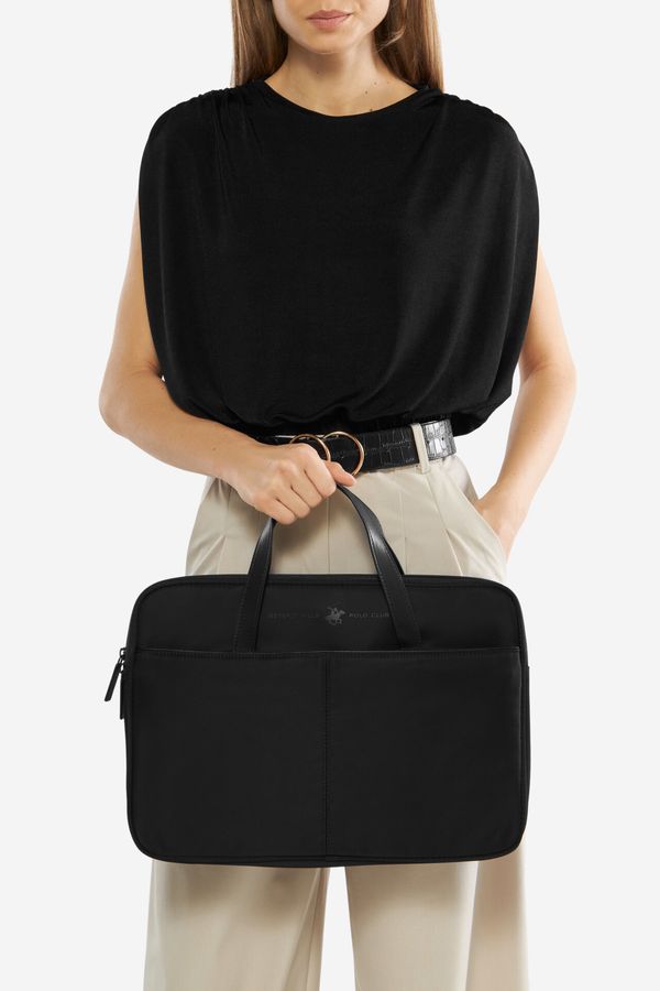 Beverly Hills Polo Club Дамска чанта Beverly Hills Polo Club ЧЕРЕН